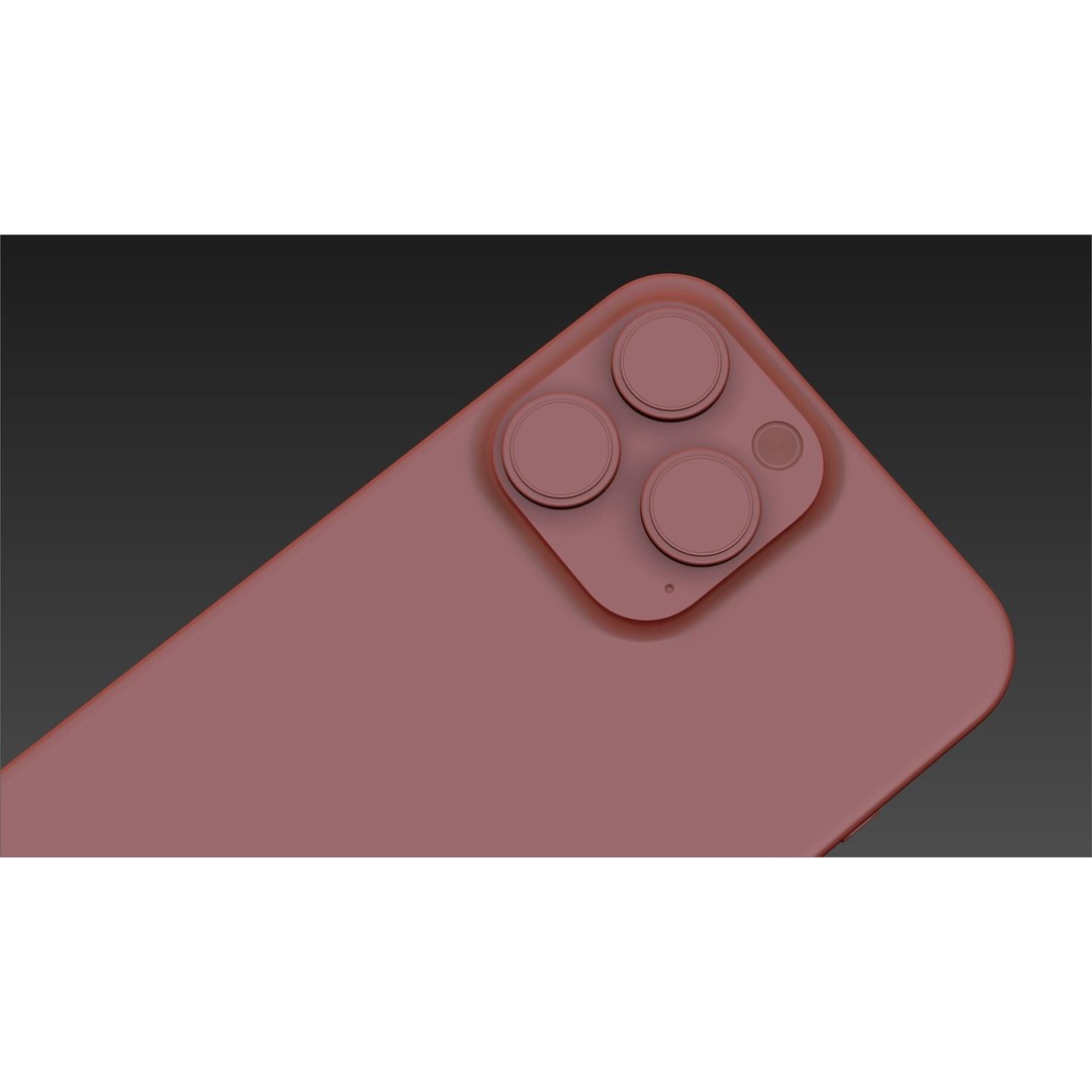 Apple iPhone 16 3D Model – Realistic High Poly Asset, FBX, OBJ - View 107
