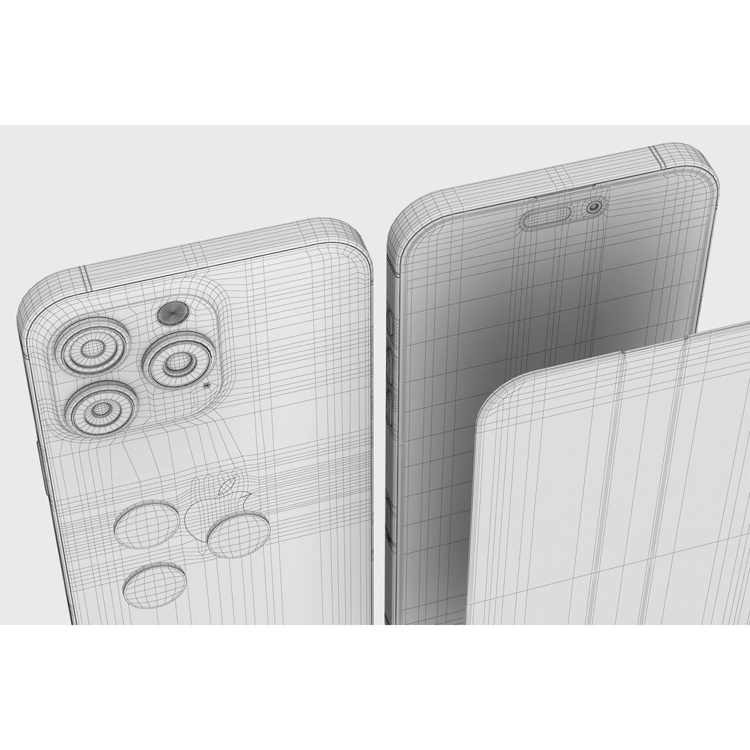 Apple iPhone 16 3D Model – Realistic High Poly Asset, FBX, OBJ - View 109