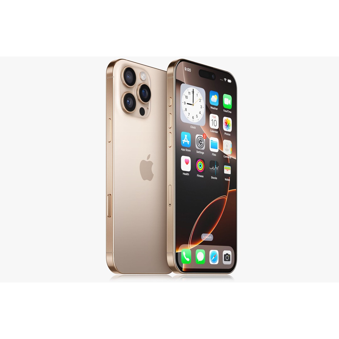 Apple iPhone 16 3D Model – Realistic High Poly Asset, FBX, OBJ - View 111