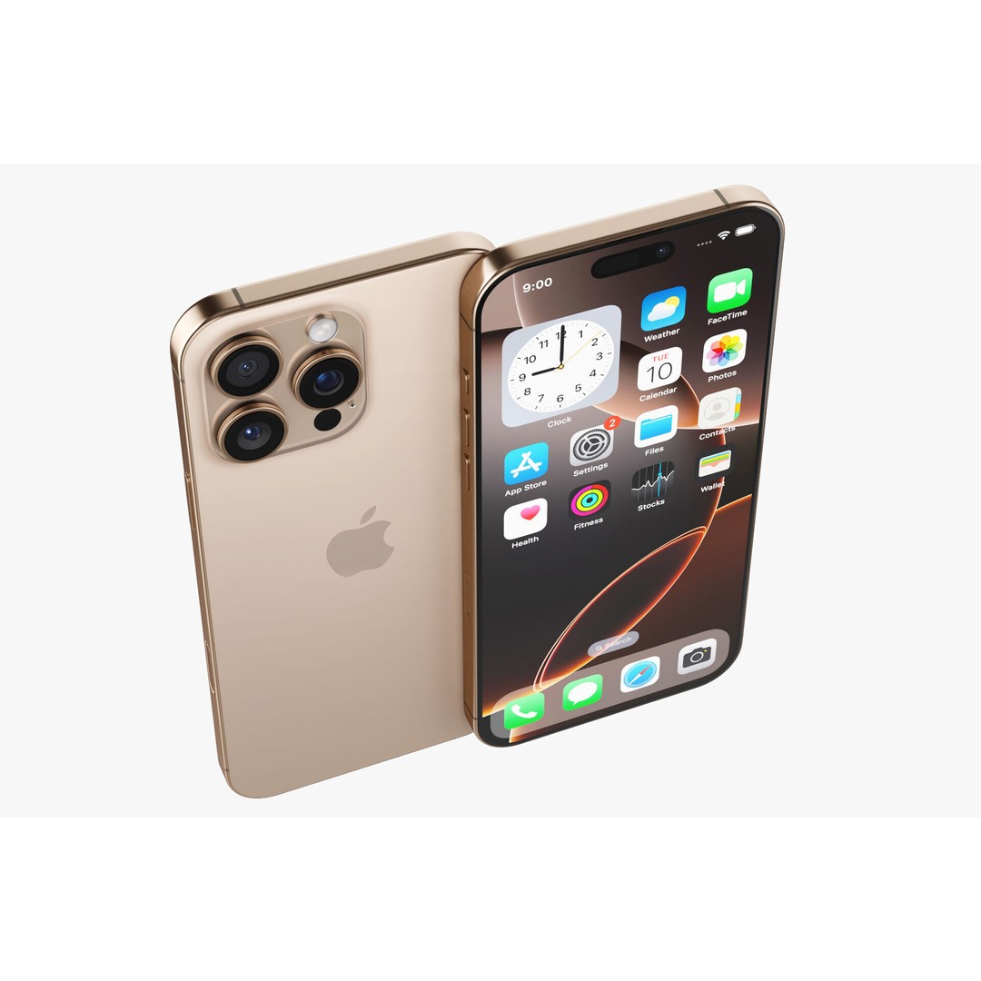 Apple iPhone 16 3D Model – Realistic High Poly Asset, FBX, OBJ - View 113