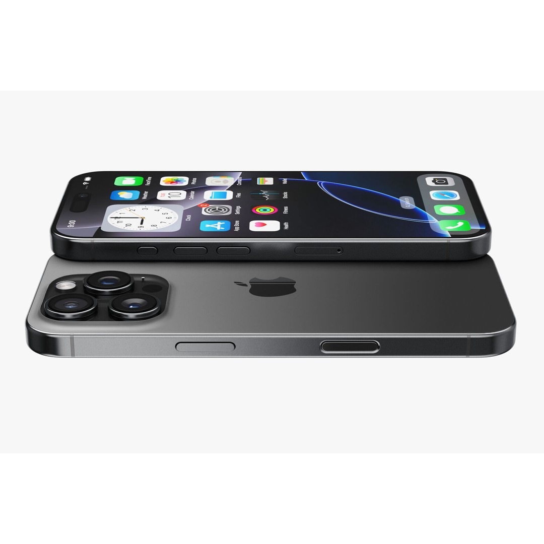 Apple iPhone 16 3D Model – Realistic High Poly Asset, FBX, OBJ - View 114