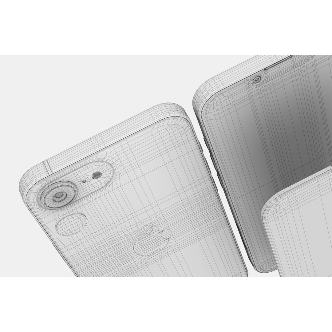 Apple iPhone 16 3D Model – Realistic High Poly Asset, FBX, OBJ - View 13
