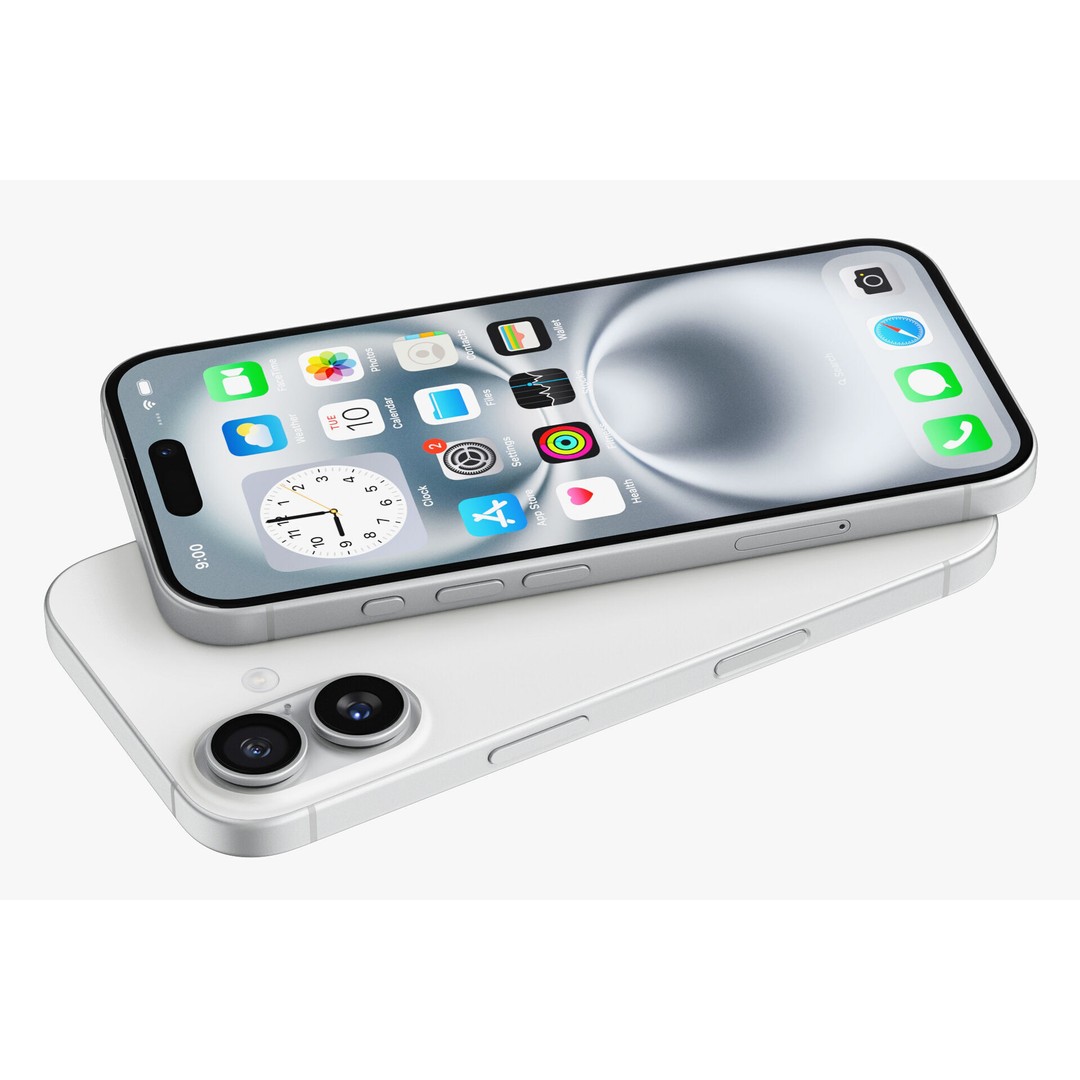 Apple iPhone 16 3D Model – Realistic High Poly Asset, FBX, OBJ - View 22