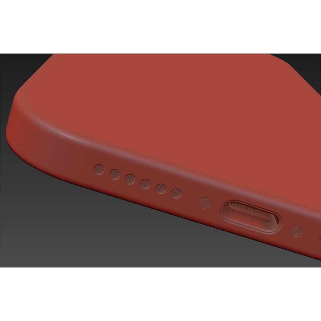 Apple iPhone 16 3D Model – Realistic High Poly Asset, FBX, OBJ - View 30