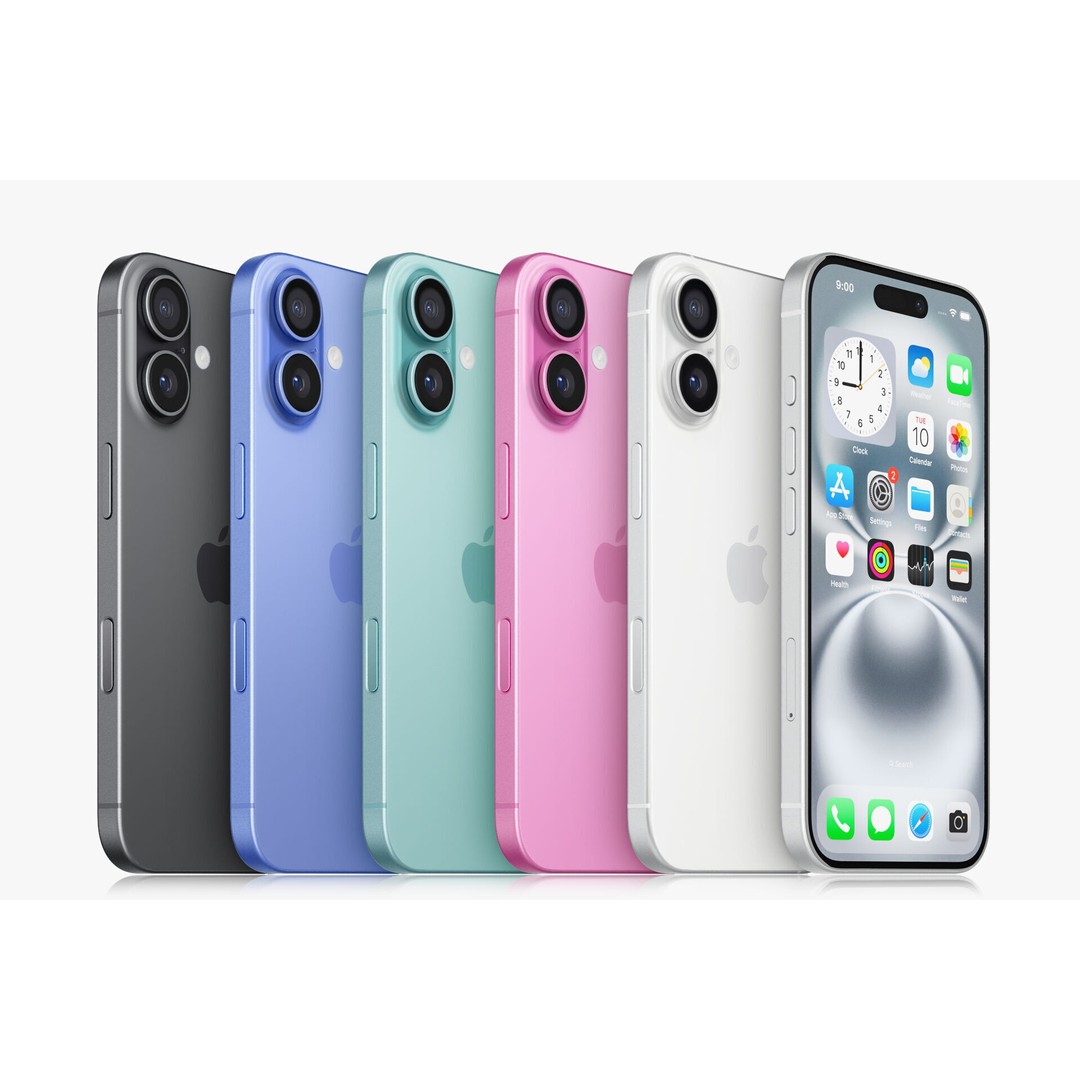 Apple iPhone 16 3D Model – Realistic High Poly Asset, FBX, OBJ - View 35