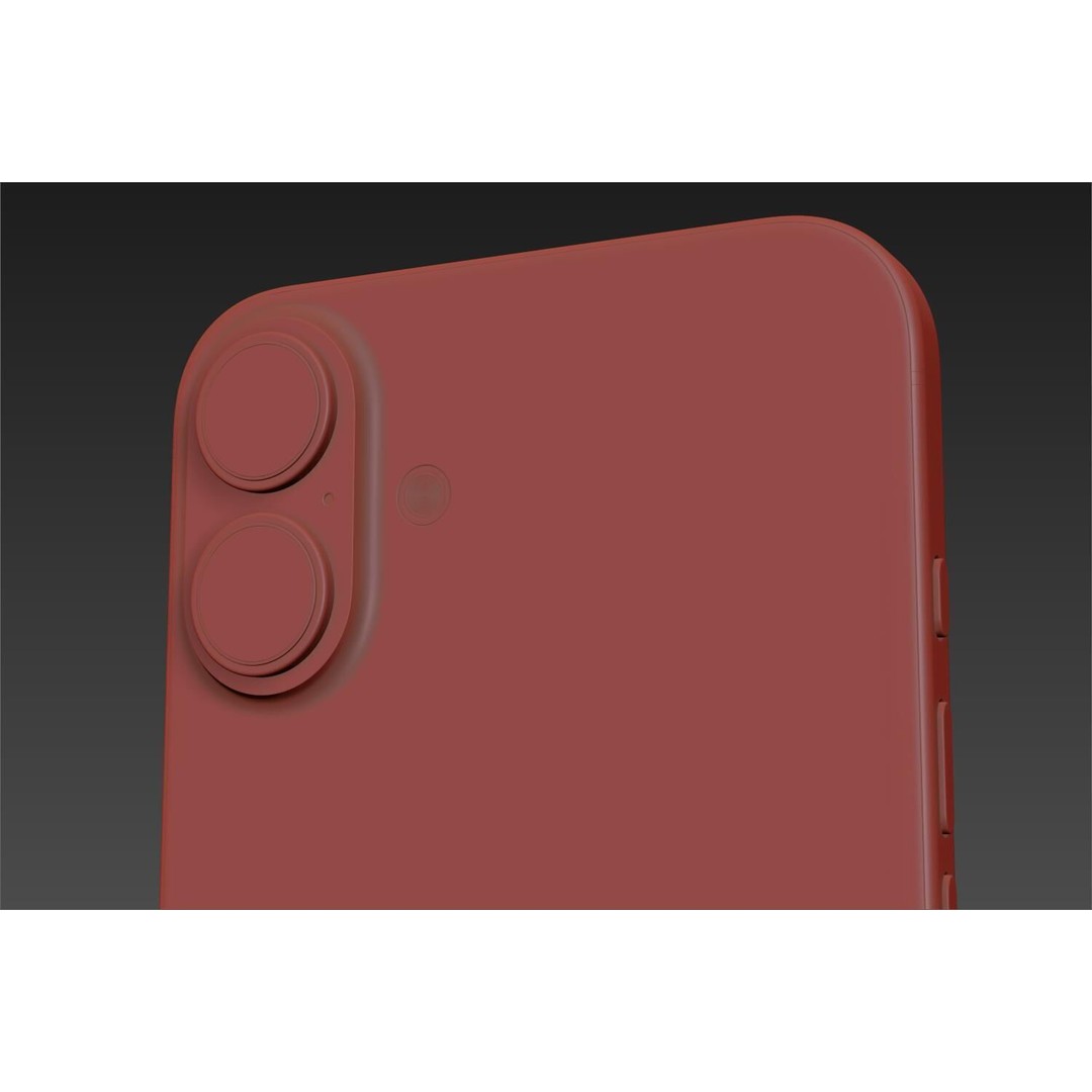 Apple iPhone 16 3D Model – Realistic High Poly Asset, FBX, OBJ - View 38