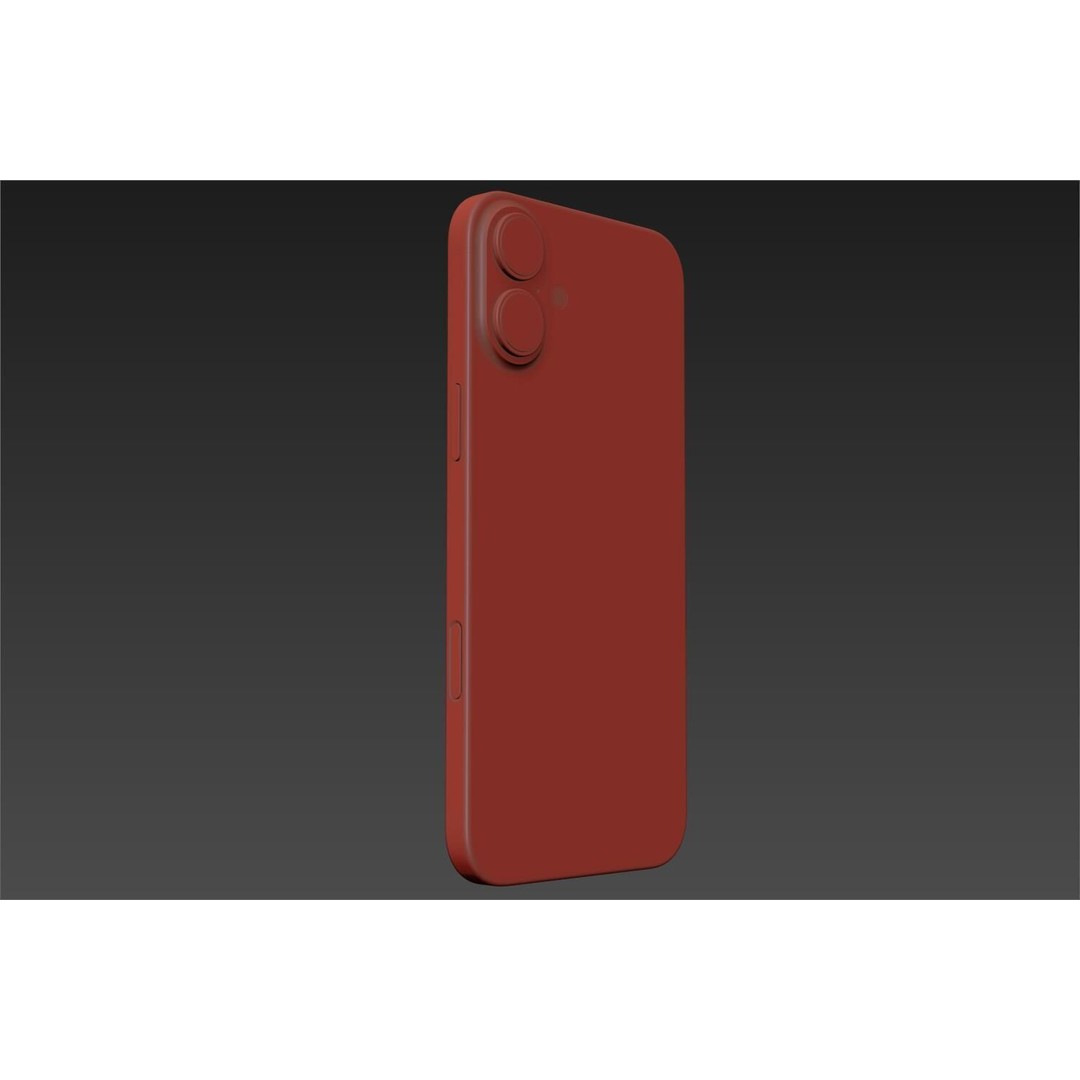 Apple iPhone 16 3D Model – Realistic High Poly Asset, FBX, OBJ - View 39