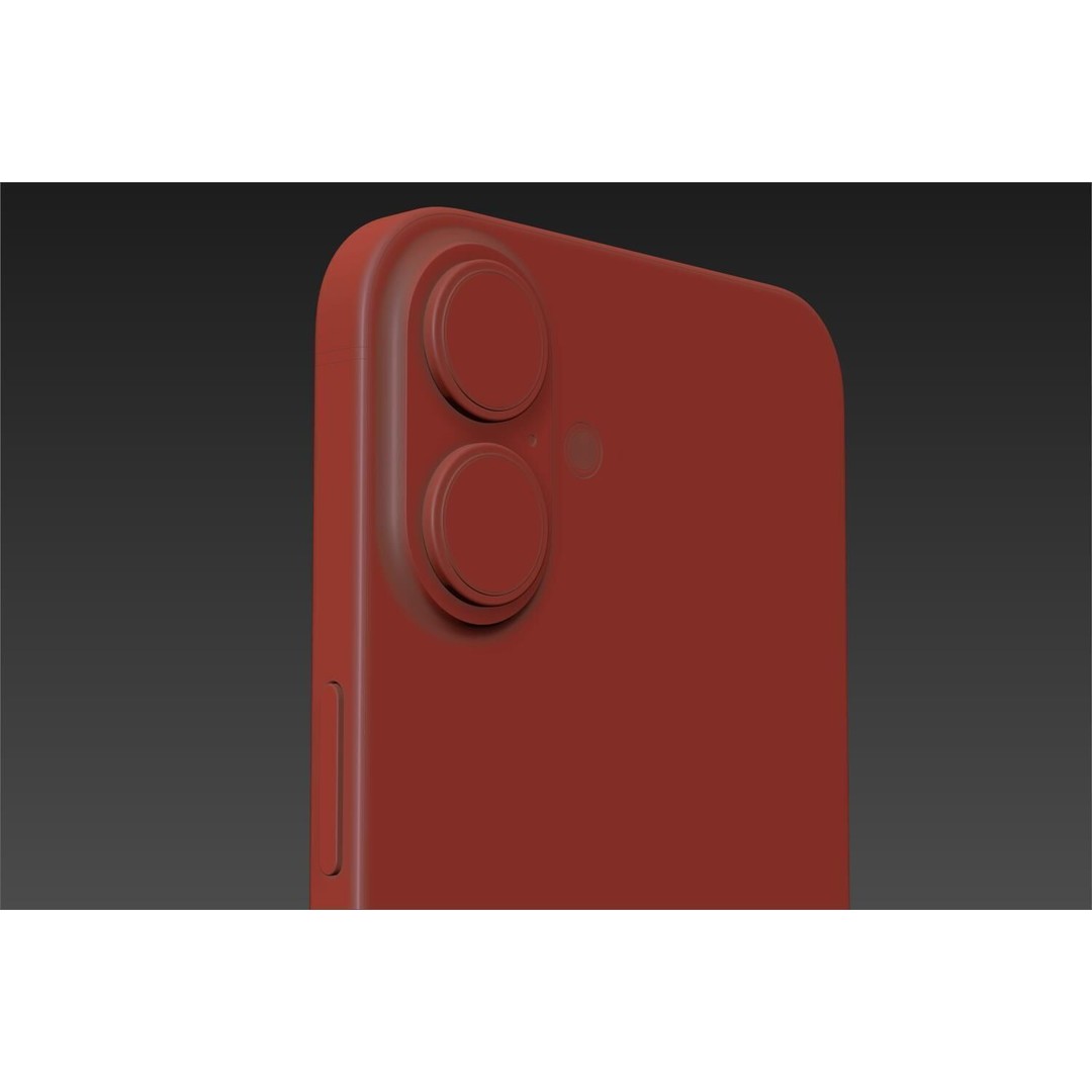 Apple iPhone 16 3D Model – Realistic High Poly Asset, FBX, OBJ - View 42