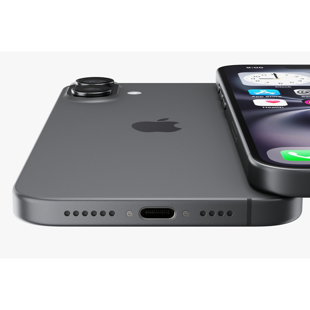 Apple iPhone 16 3D Model – Realistic High Poly Asset, FBX, OBJ - View 48