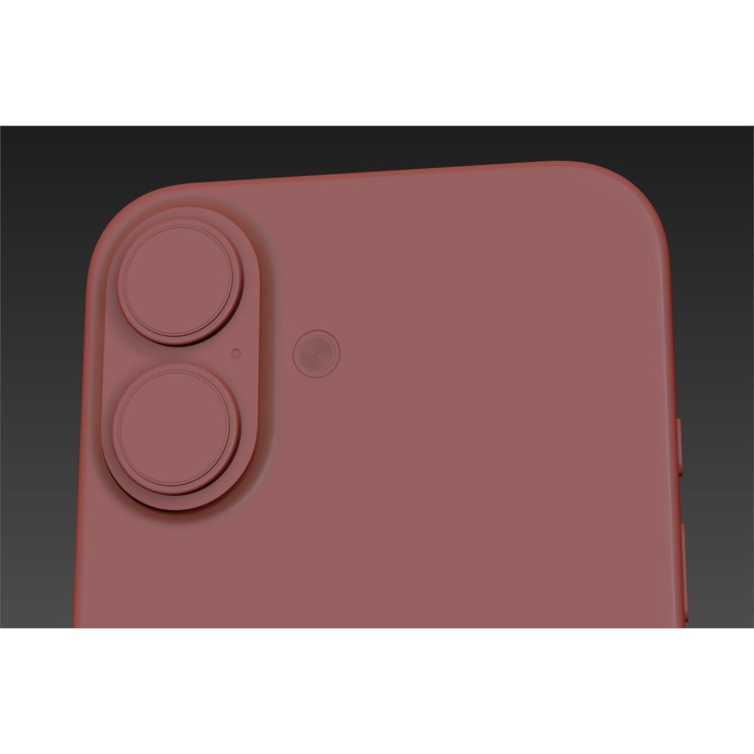Apple iPhone 16 3D Model – Realistic High Poly Asset, FBX, OBJ - View 50