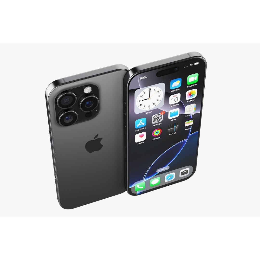Apple iPhone 16 3D Model – Realistic High Poly Asset, FBX, OBJ - View 57