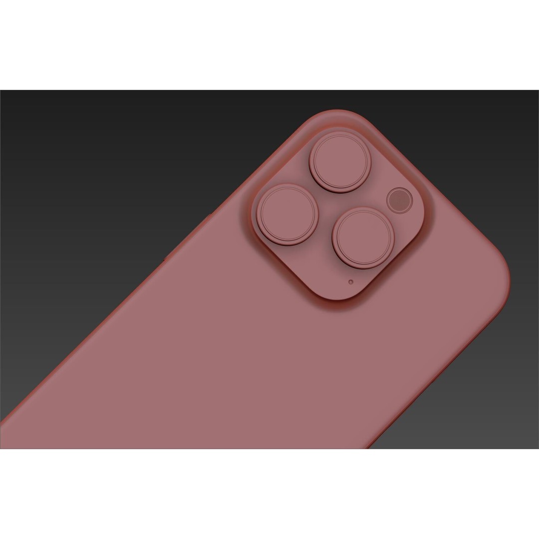 Apple iPhone 16 3D Model – Realistic High Poly Asset, FBX, OBJ - View 61