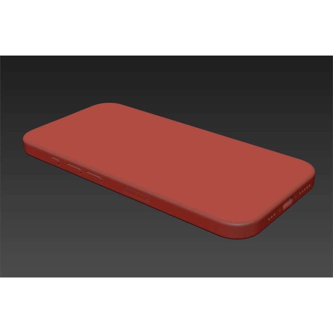 Apple iPhone 16 3D Model – Realistic High Poly Asset, FBX, OBJ - View 62