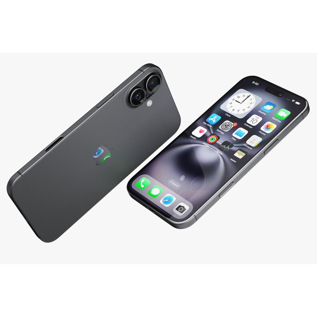 Apple iPhone 16 3D Model – Realistic High Poly Asset, FBX, OBJ - View 67