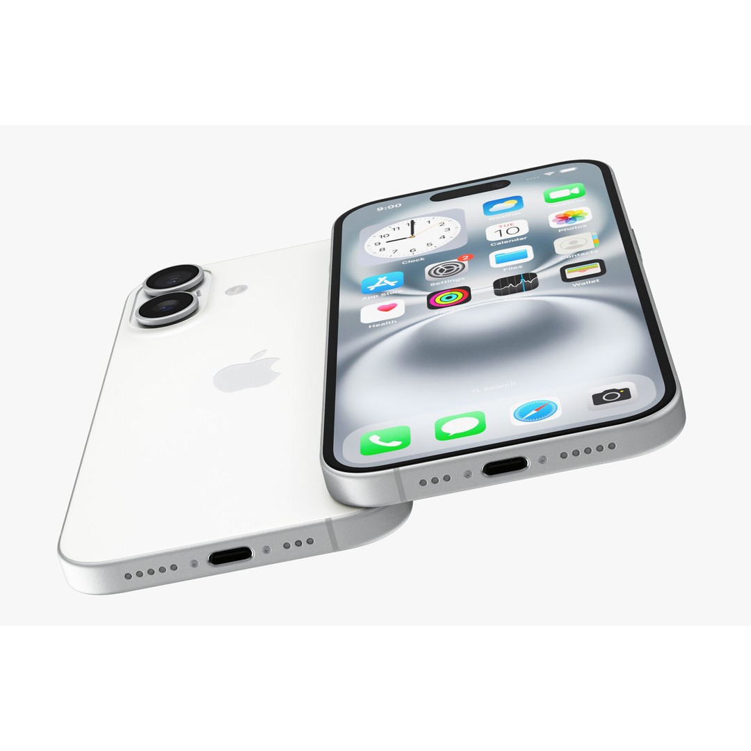 Apple iPhone 16 3D Model – Realistic High Poly Asset, FBX, OBJ - View 69