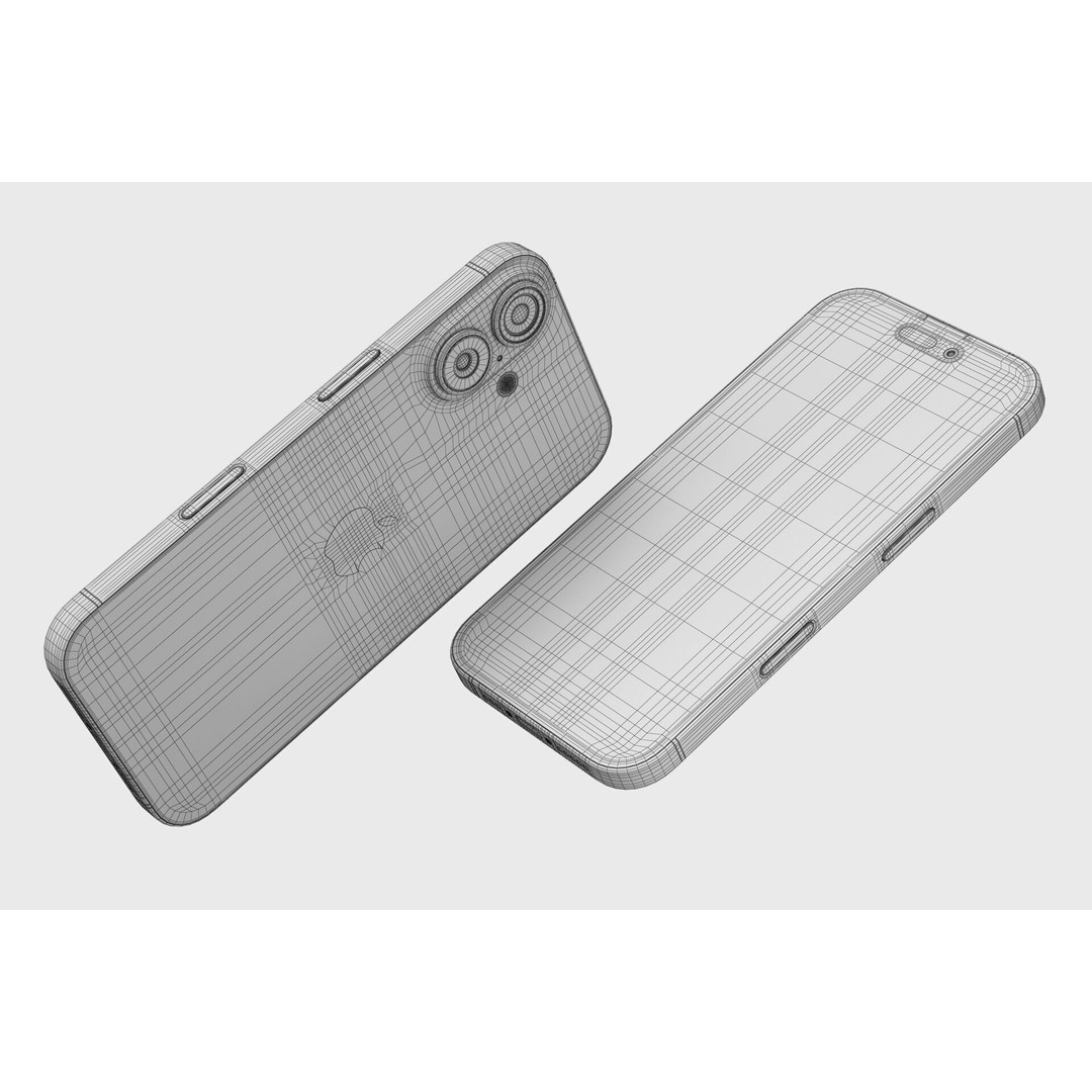 Apple iPhone 16 3D Model – Realistic High Poly Asset, FBX, OBJ - View 70