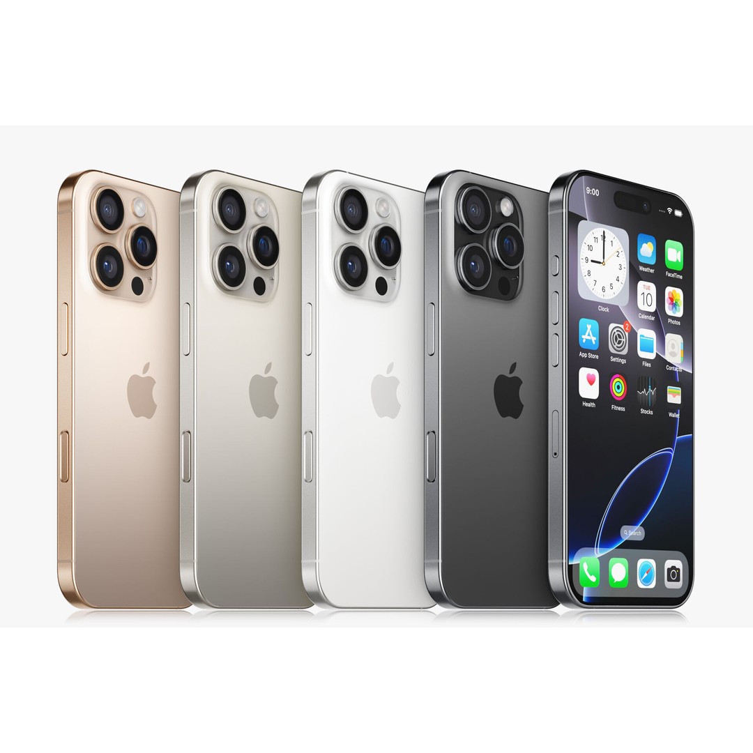 Apple iPhone 16 3D Model – Realistic High Poly Asset, FBX, OBJ - View 72