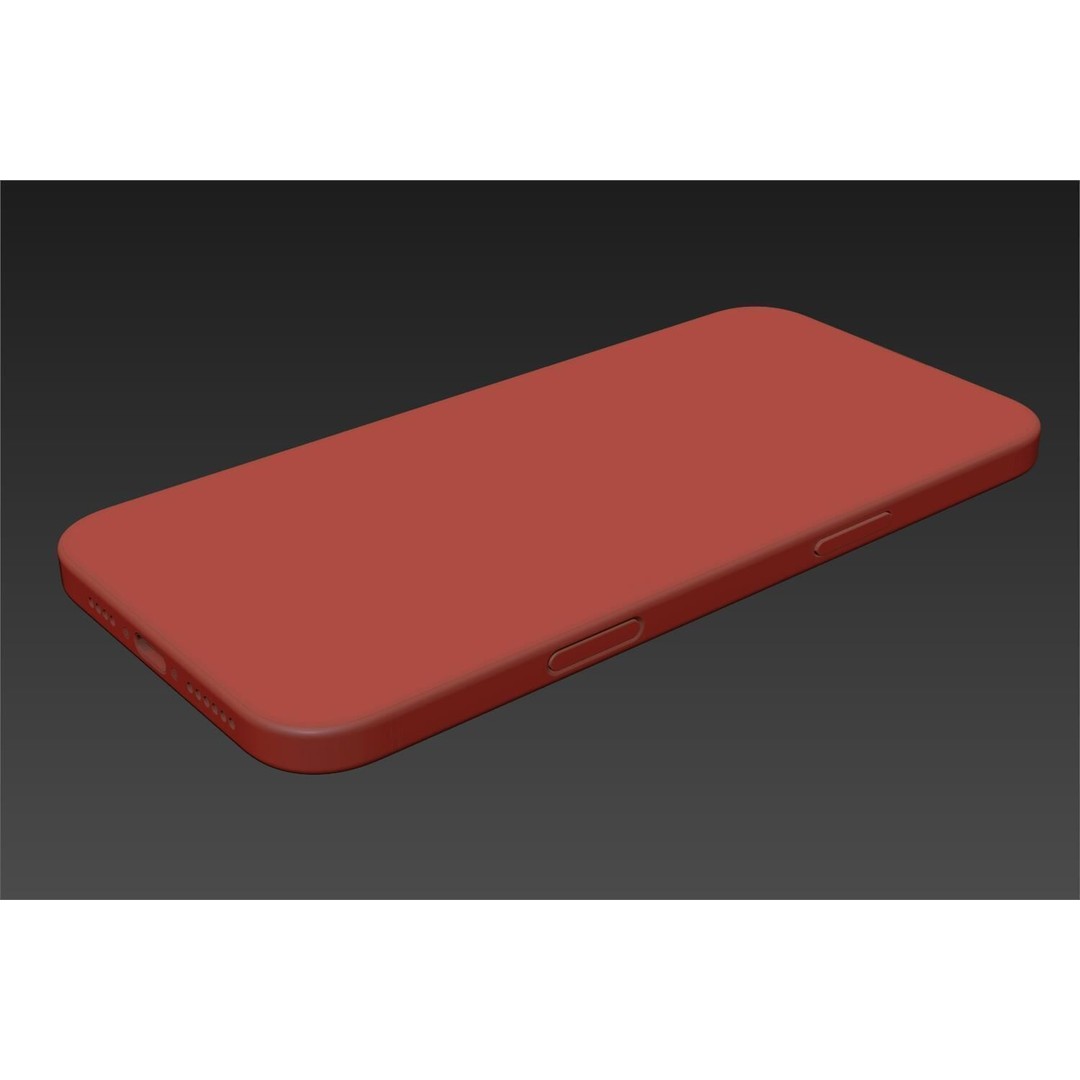 Apple iPhone 16 3D Model – Realistic High Poly Asset, FBX, OBJ - View 74