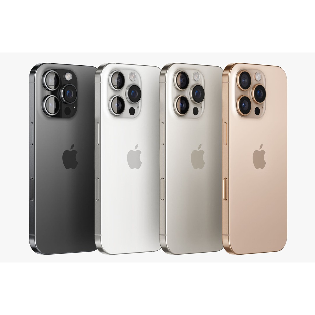 Apple iPhone 16 3D Model – Realistic High Poly Asset, FBX, OBJ - View 83