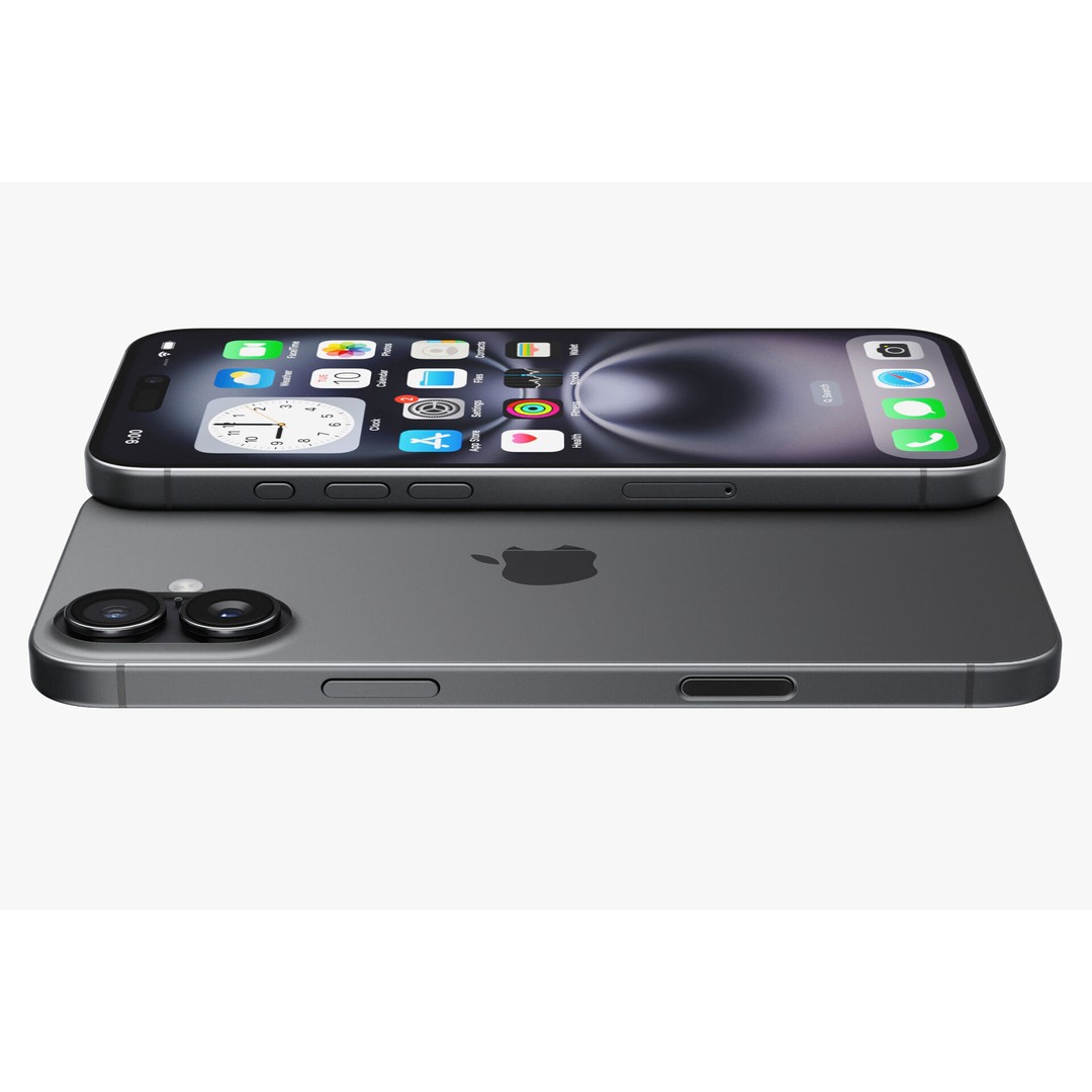 Apple iPhone 16 3D Model – Realistic High Poly Asset, FBX, OBJ - View 92