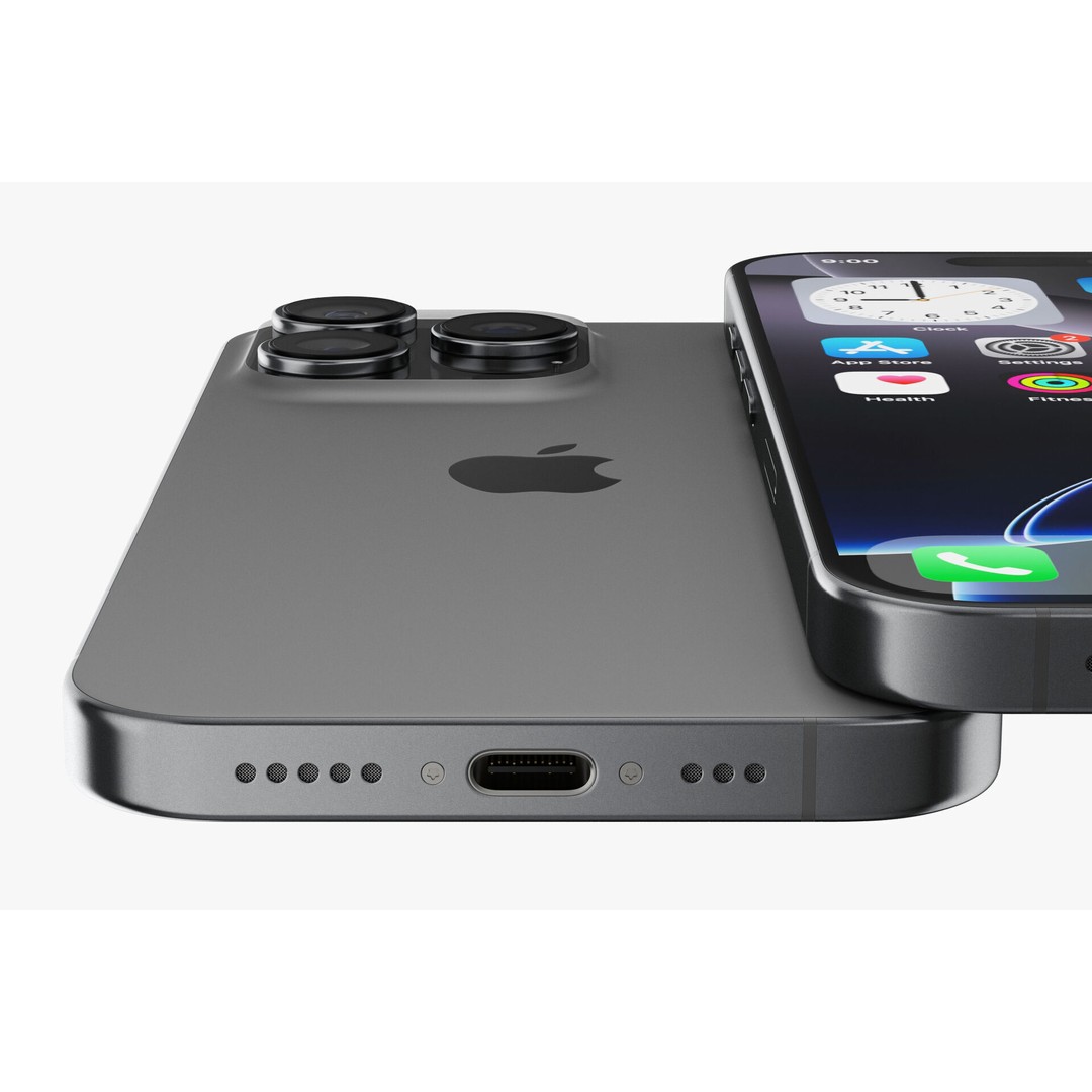 Apple iPhone 16 3D Model – Realistic High Poly Asset, FBX, OBJ - View 95