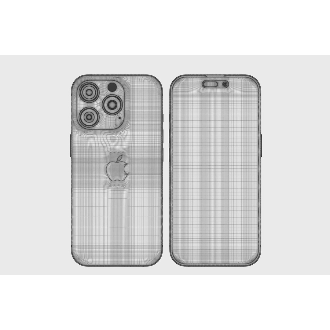 Apple iPhone 16 3D Model – Realistic High Poly Asset, FBX, OBJ - View 98