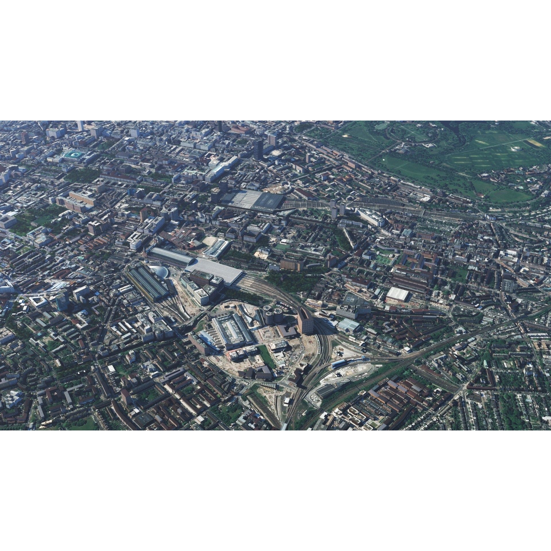 London and River Thames - Game-Ready 3D Model - View 15