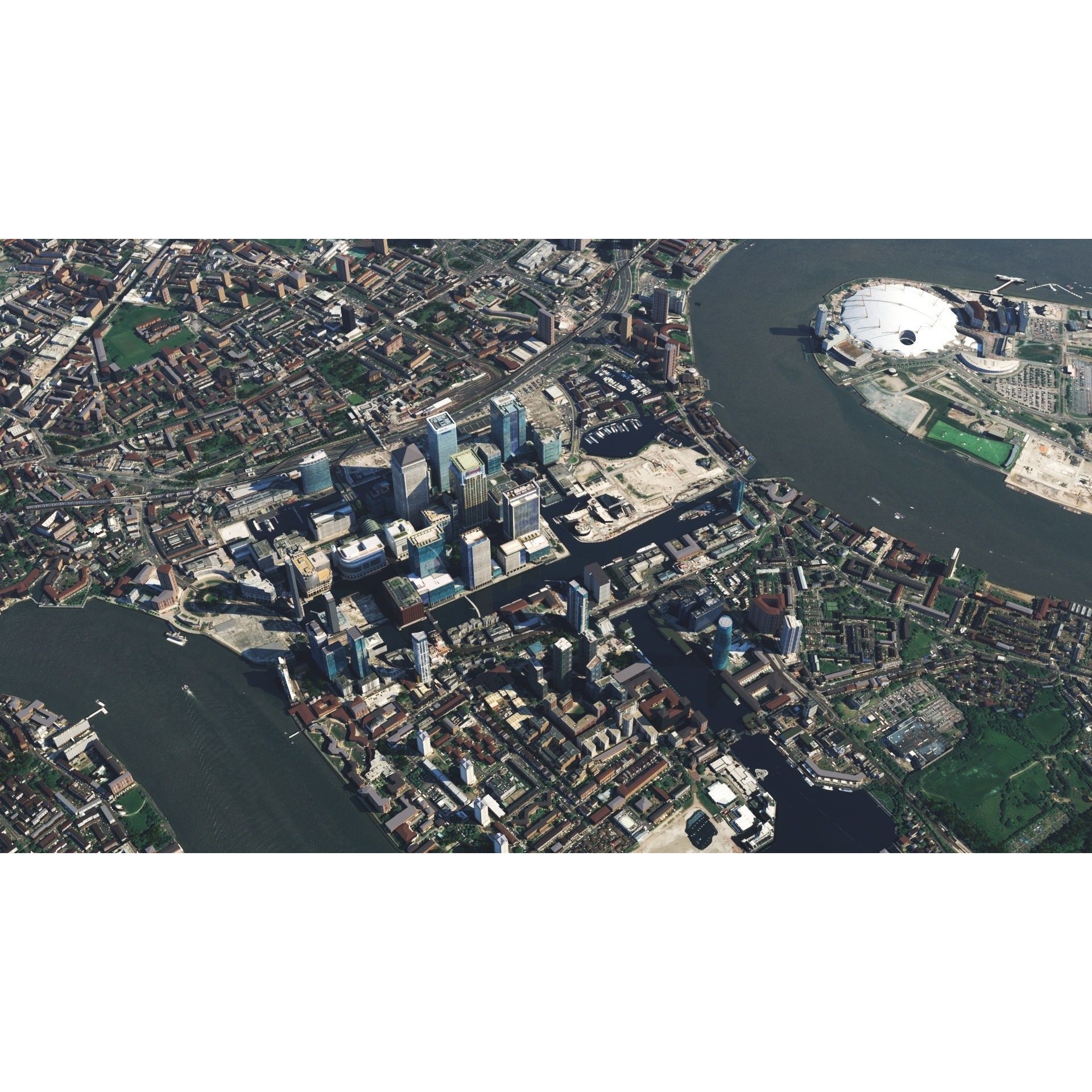 London and River Thames - Game-Ready 3D Model - View 18