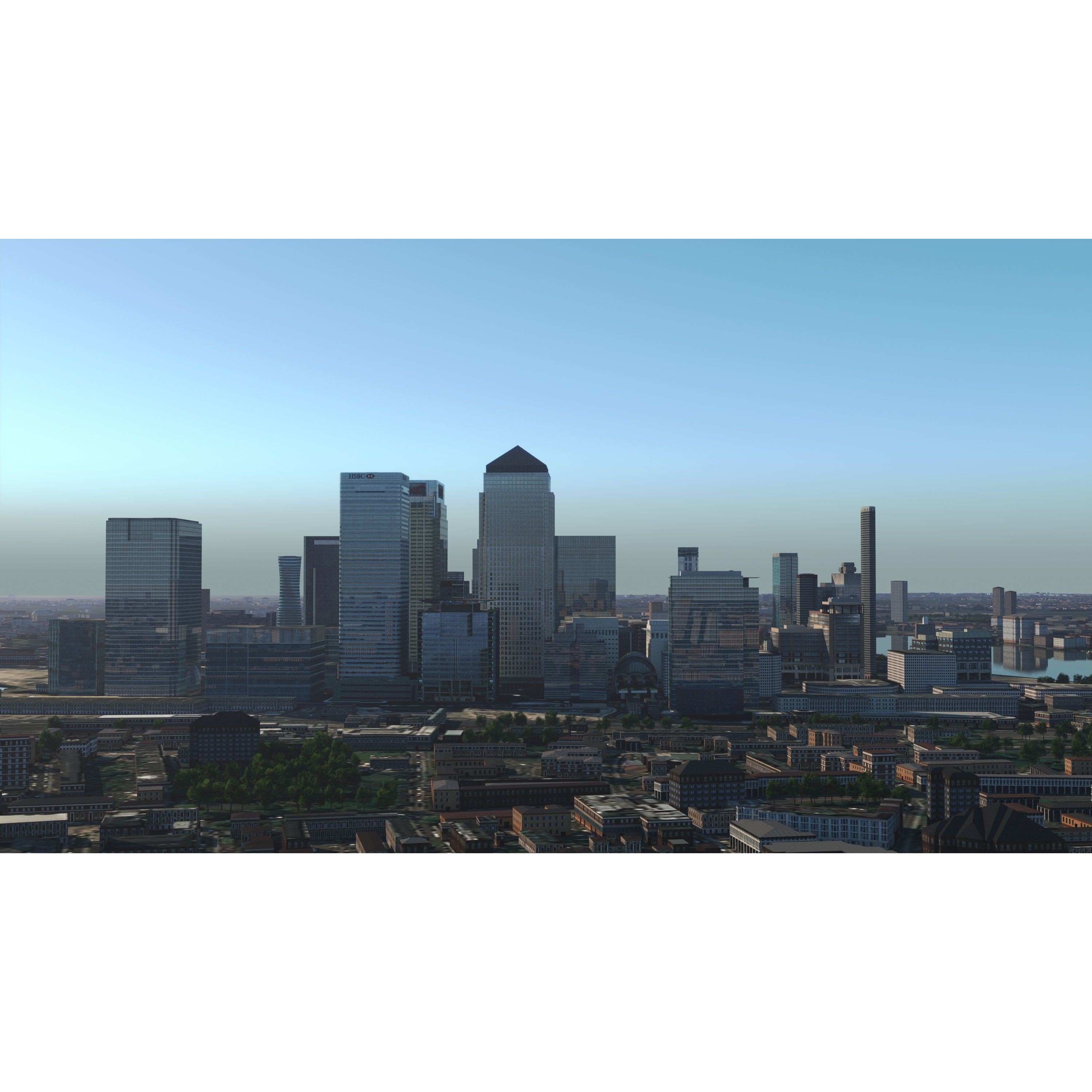 London and River Thames - Game-Ready 3D Model - View 27