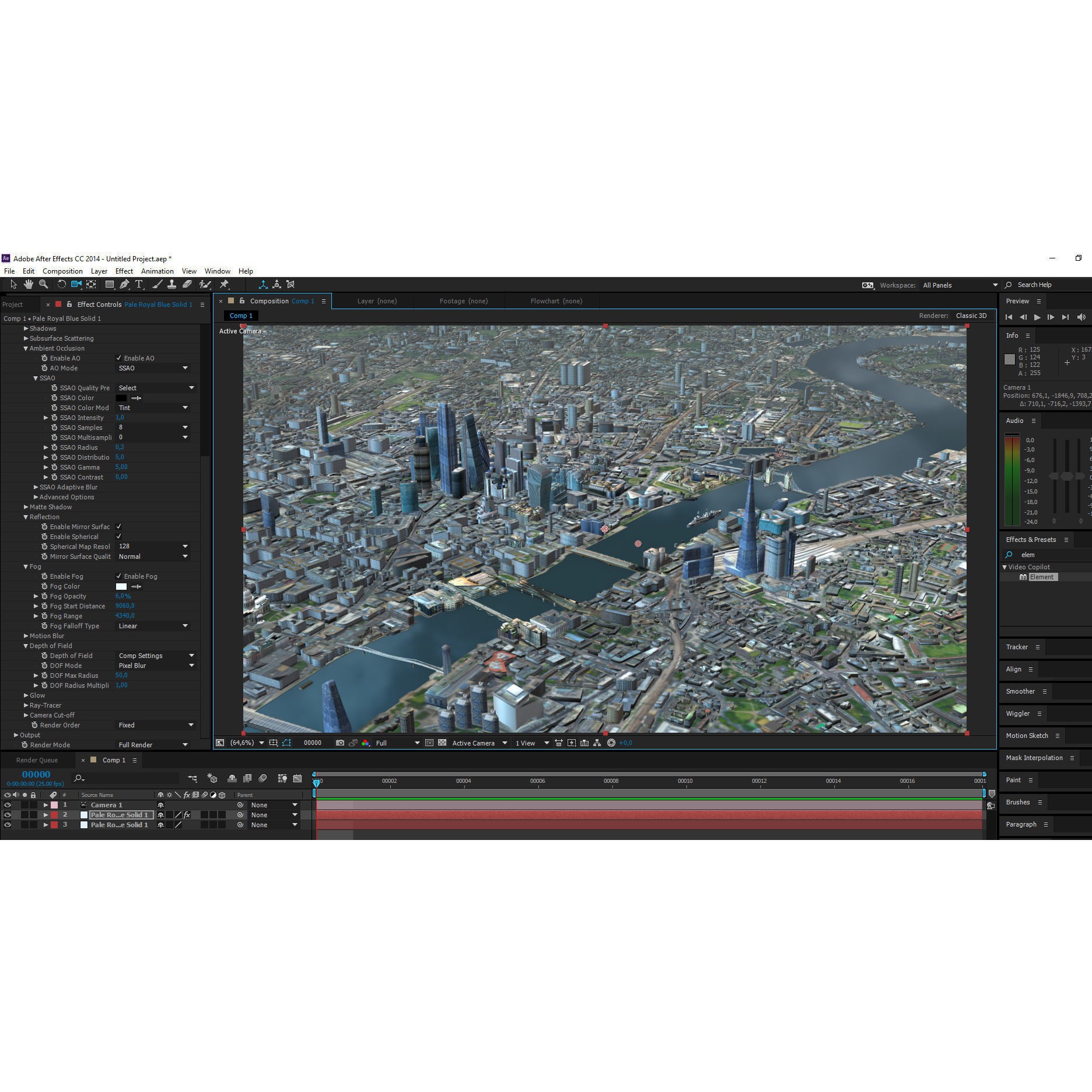 London and River Thames - Game-Ready 3D Model - View 43