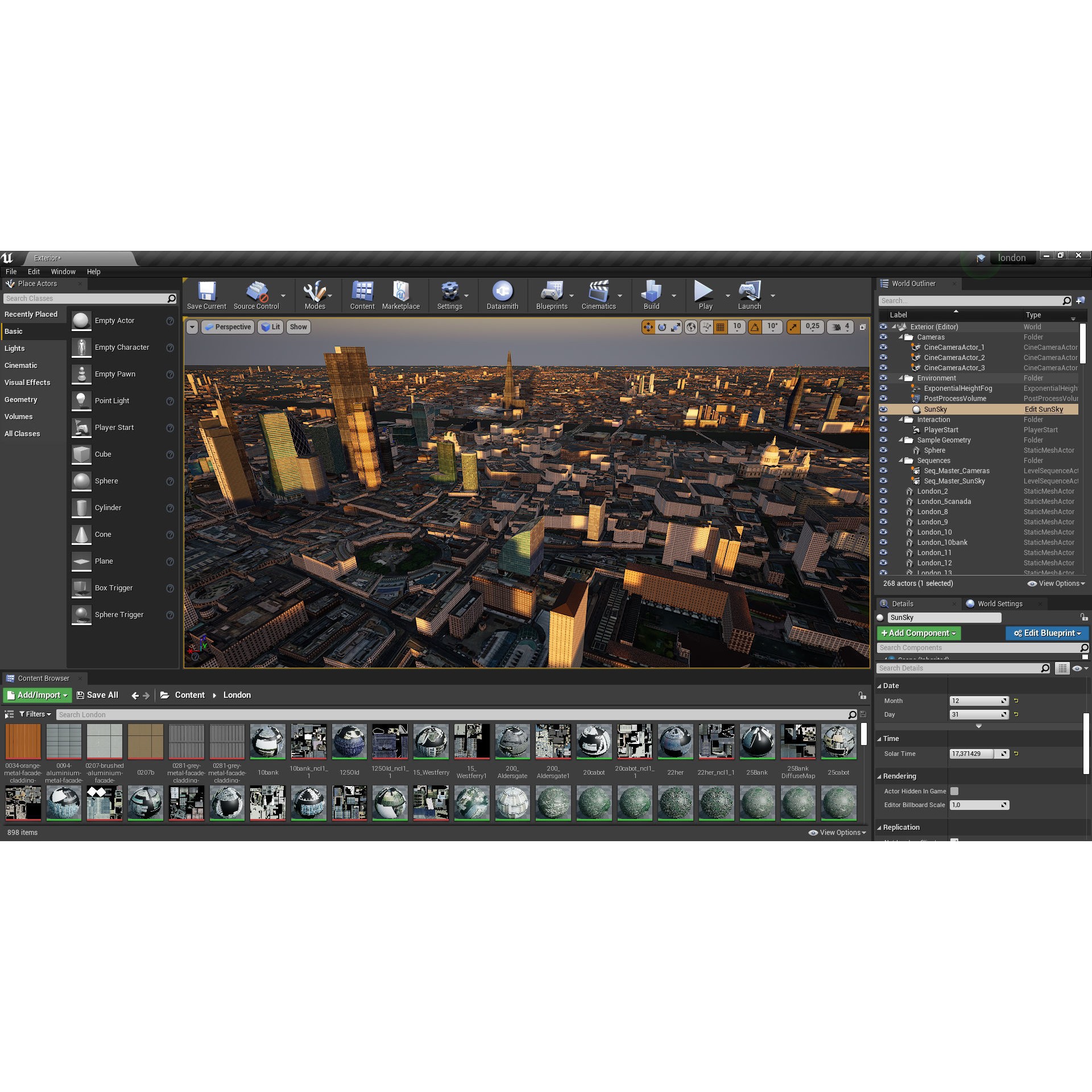 London and River Thames - Game-Ready 3D Model - View 49