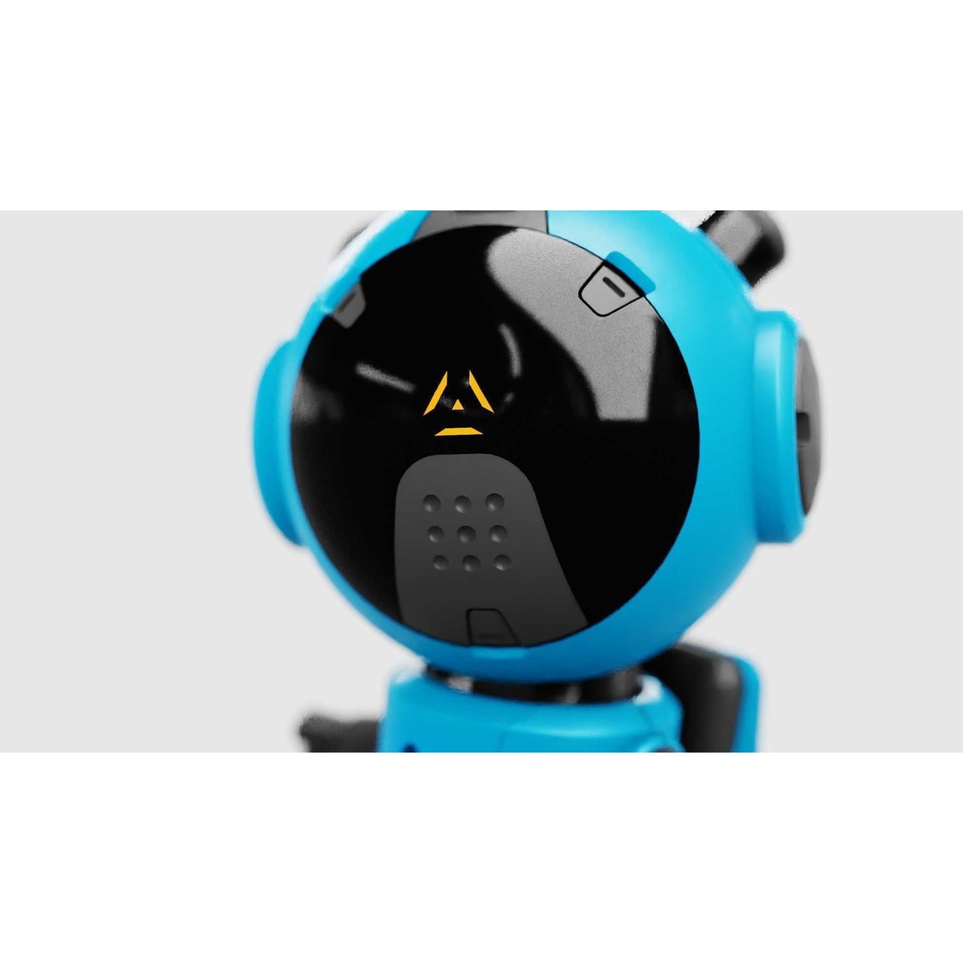 Toon Bot Echo 3D Model – Rigged Sci-Fi Character, Blender & FBX - View 19