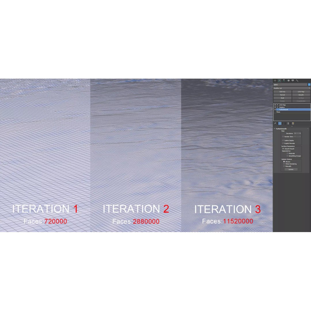 Finland Map 3D Model – Realistic Satellite Terrain, FBX, OBJ - View 20