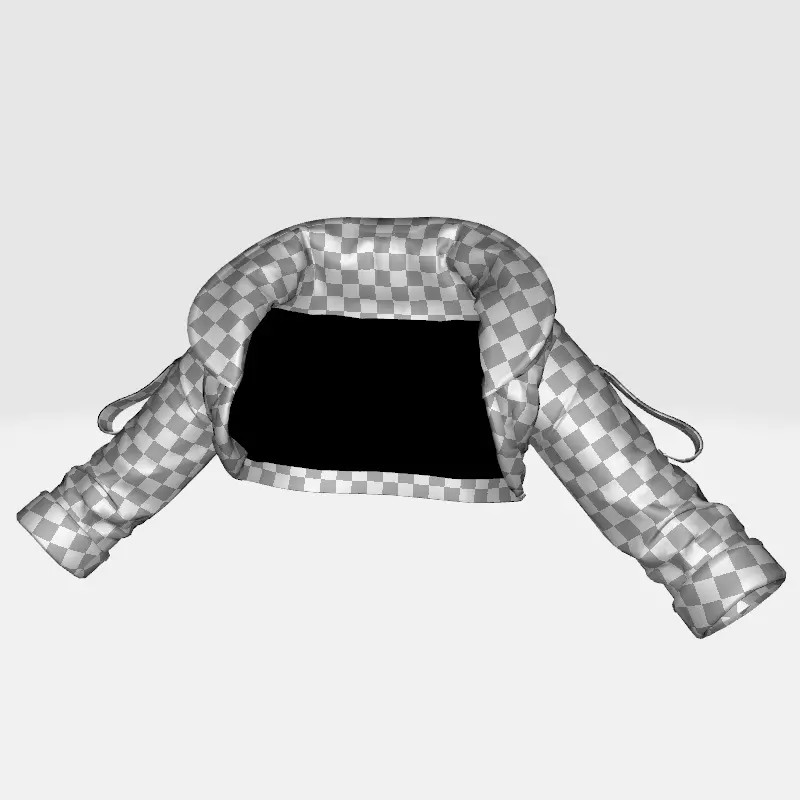 Space Explorer Jacket 3D Model – Low Poly Real-Time Outfit, FBX