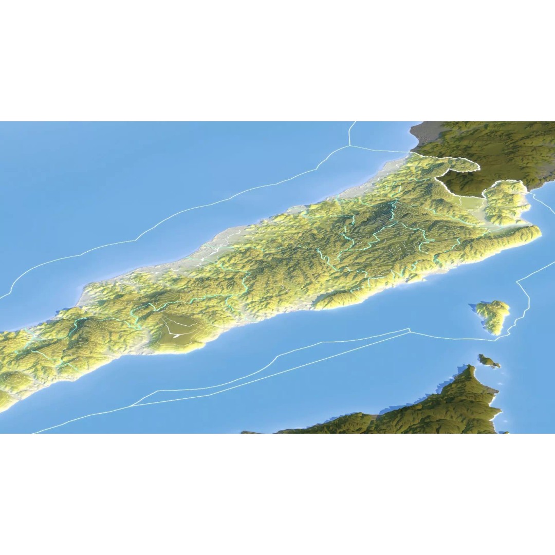 East Timor Map 3D Model – Realistic 8K Satellite Terrain, FBX, OBJ - View 17