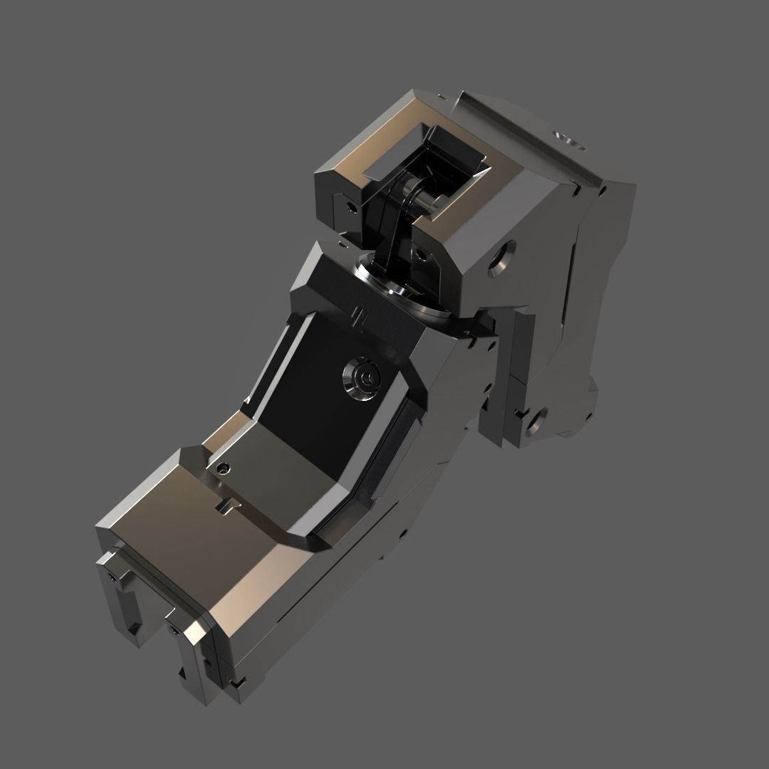 Mecha Details Kit-Bash 3D Model – Unique Mechanical Designs, OBJ & FBX - View 26