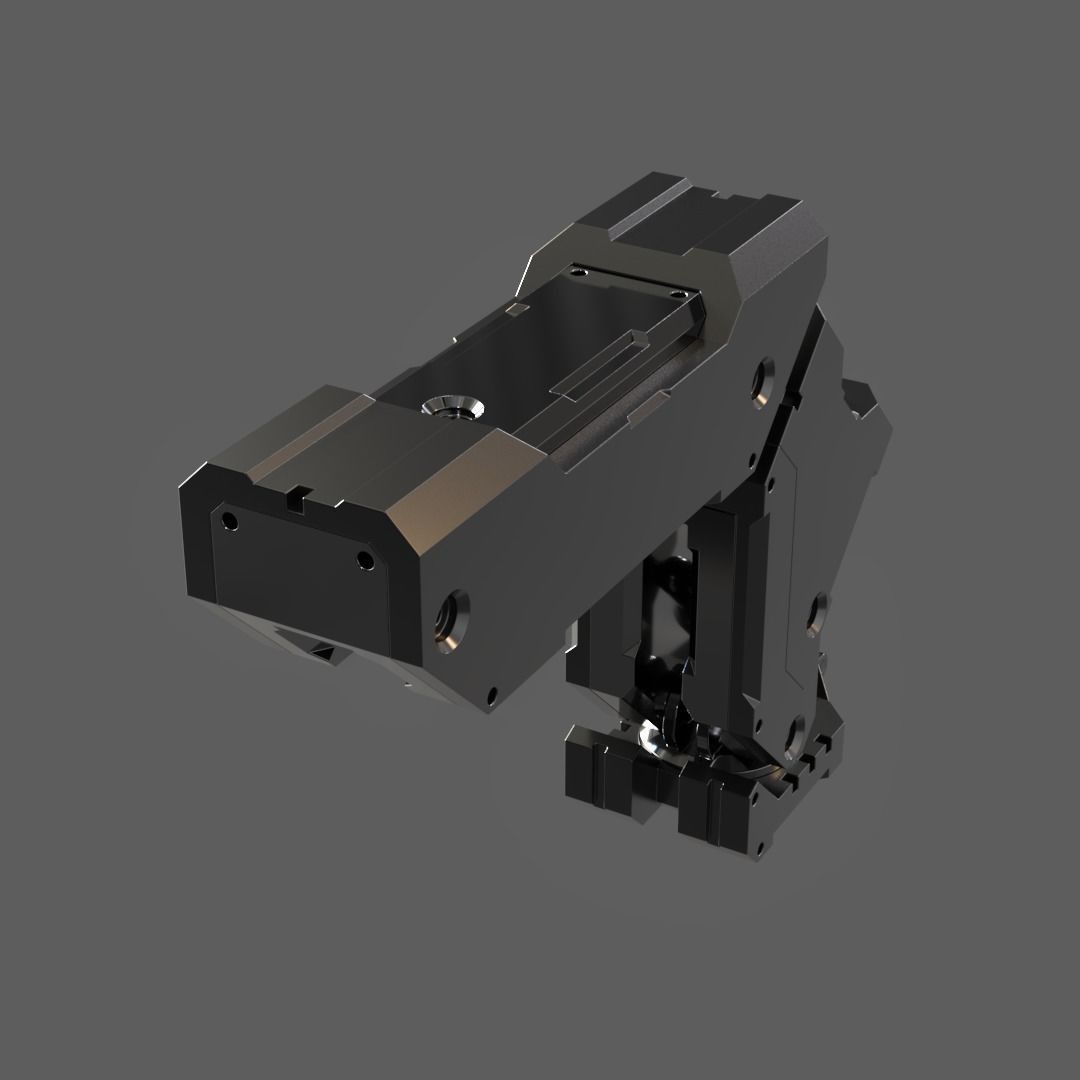 Mecha Details Kit-Bash 3D Model – Unique Mechanical Designs, OBJ & FBX - View 36