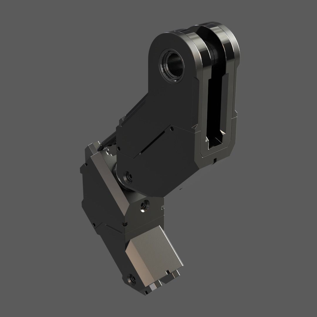 Mecha Details Kit-Bash 3D Model – Unique Mechanical Designs, OBJ & FBX - View 53