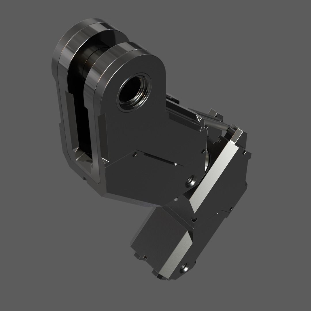 Mecha Details Kit-Bash 3D Model – Unique Mechanical Designs, OBJ & FBX - View 55