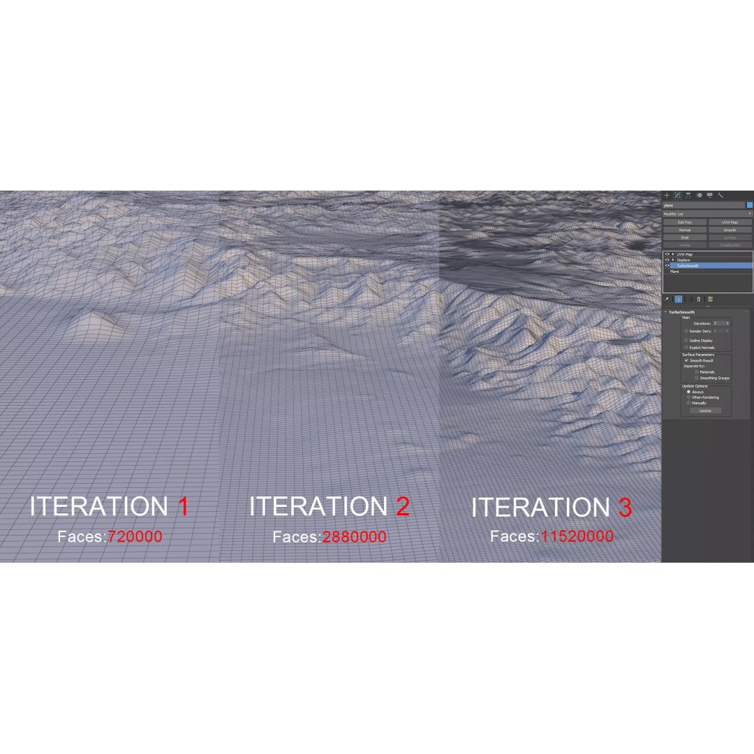 Eritrea Map 3D Model – Realistic Satellite Terrain, FBX & OBJ - View 20