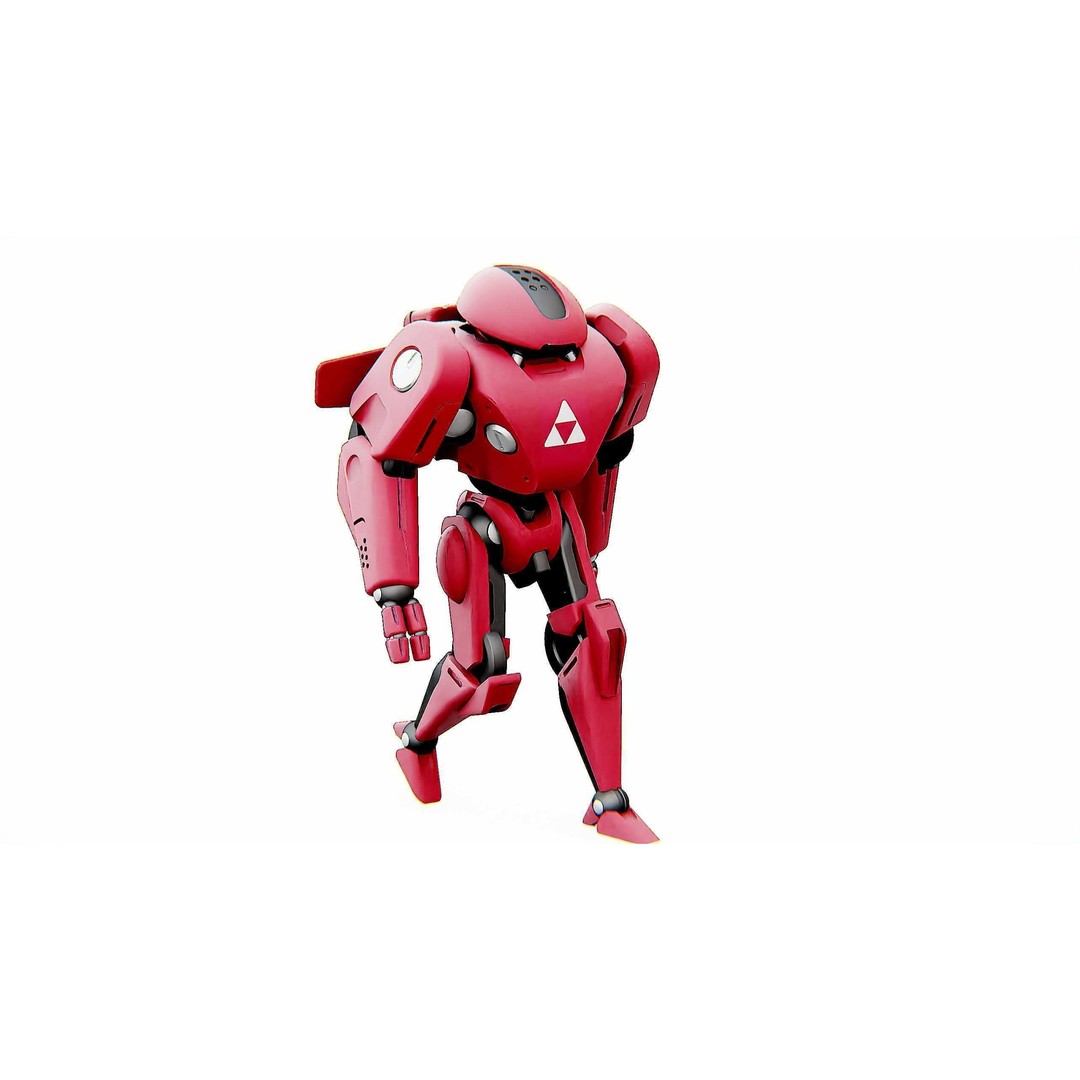 ANDROID IKAROUS 3D Model – Rigged Sci-Fi Character for Unity & Unreal Engine - View 16