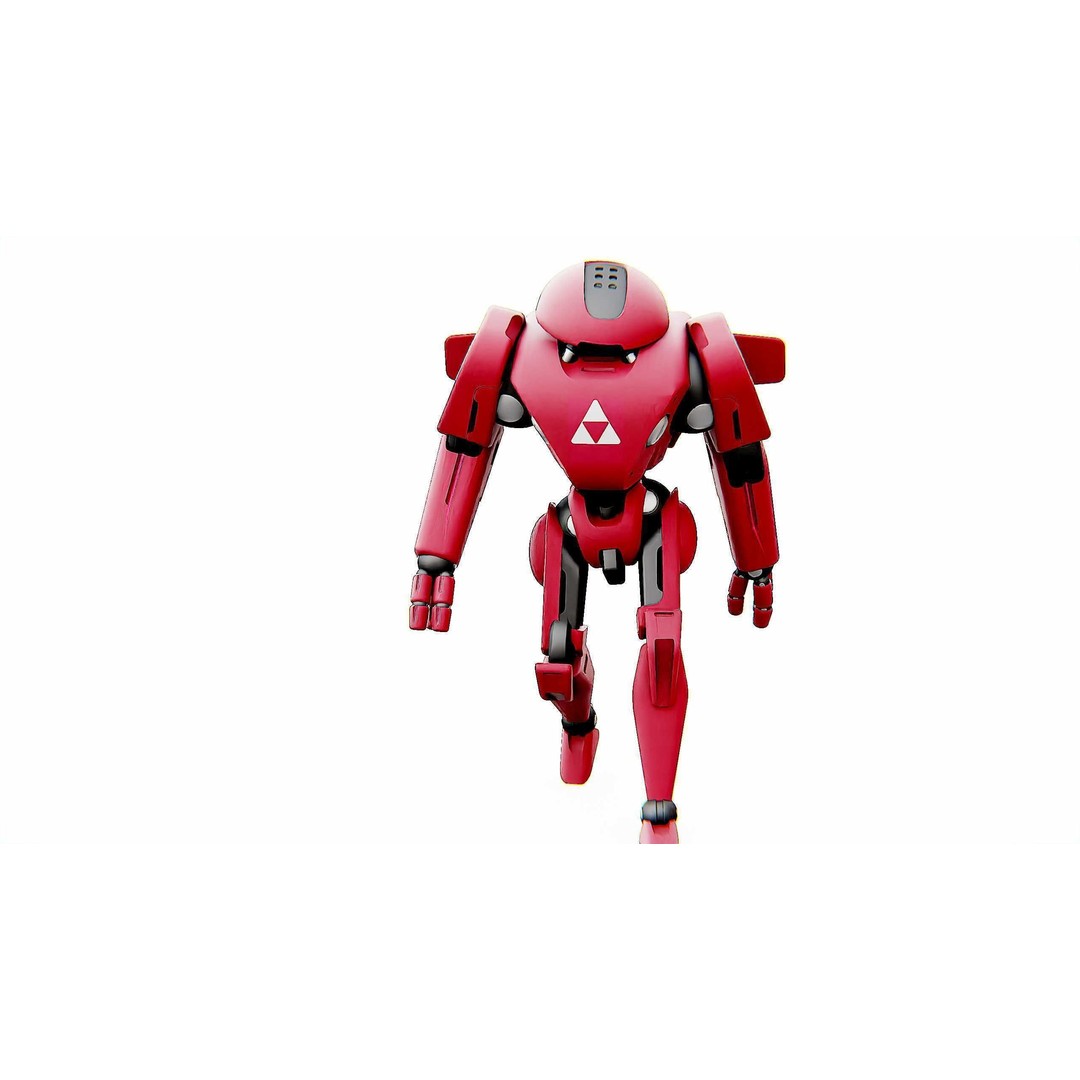ANDROID IKAROUS 3D Model – Rigged Sci-Fi Character for Unity & Unreal Engine - View 17
