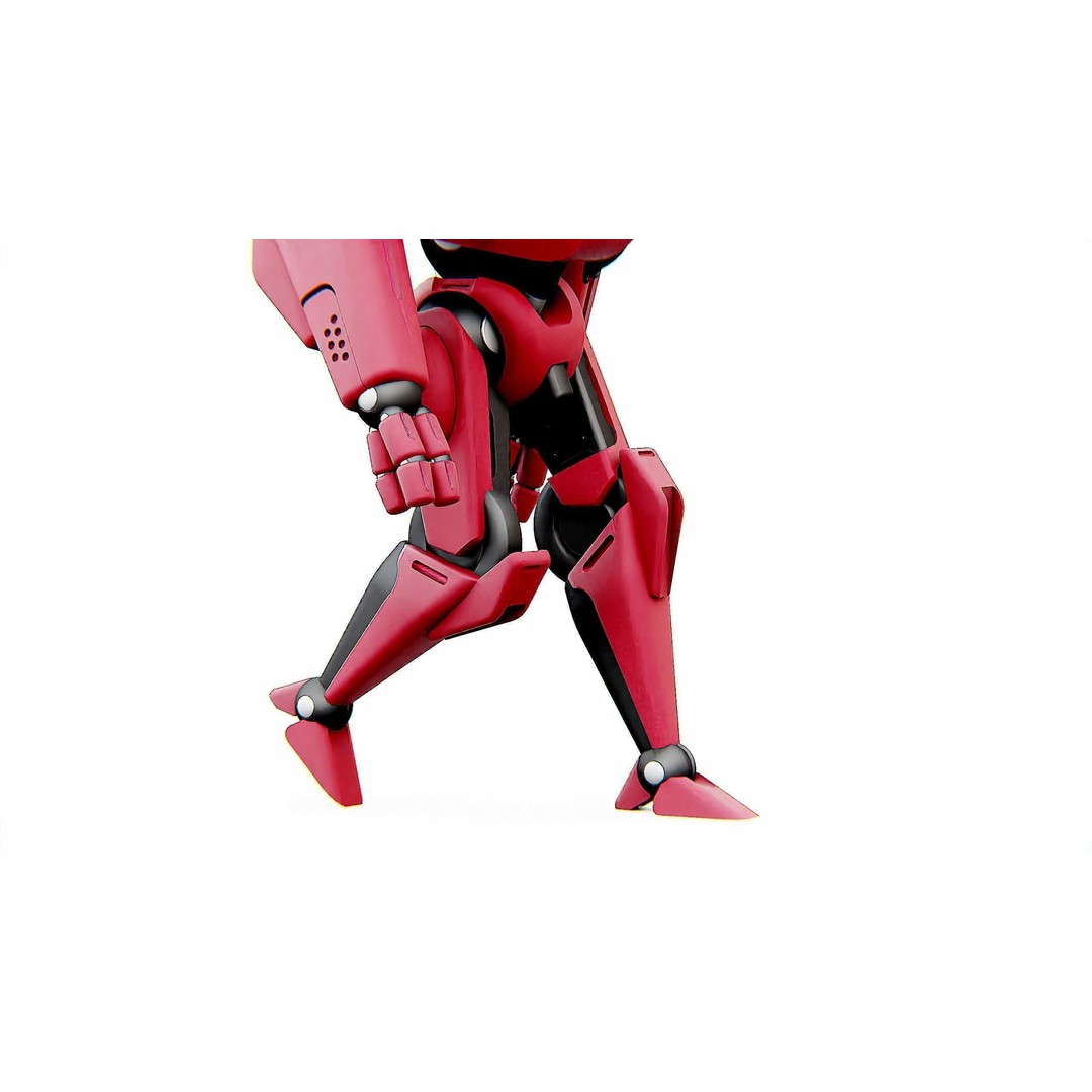 ANDROID IKAROUS 3D Model – Rigged Sci-Fi Character for Unity & Unreal Engine - View 19
