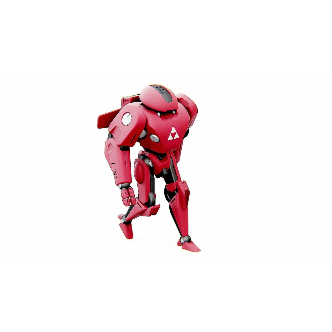 ANDROID IKAROUS 3D Model – Rigged Sci-Fi Character for Unity & Unreal Engine - View 22