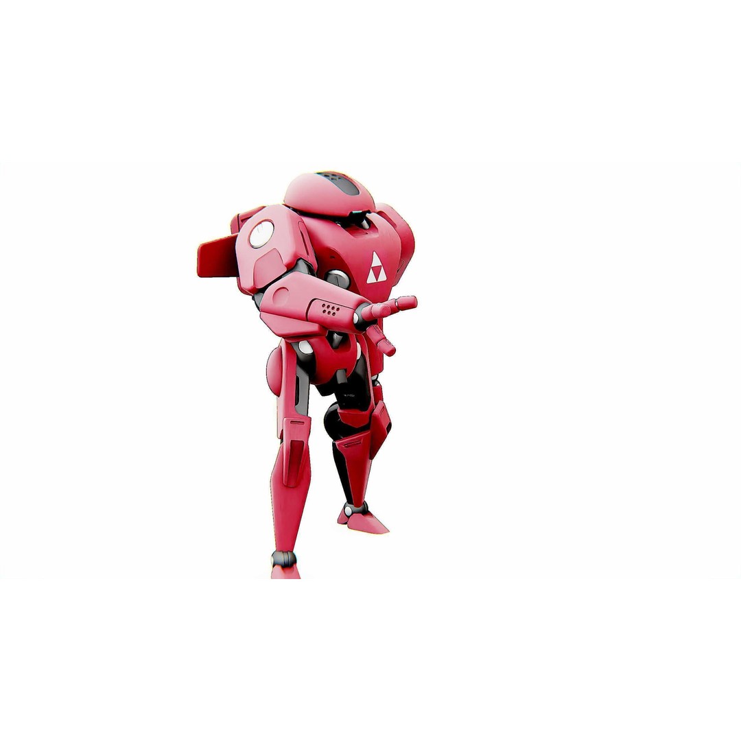 ANDROID IKAROUS 3D Model – Rigged Sci-Fi Character for Unity & Unreal Engine - View 28