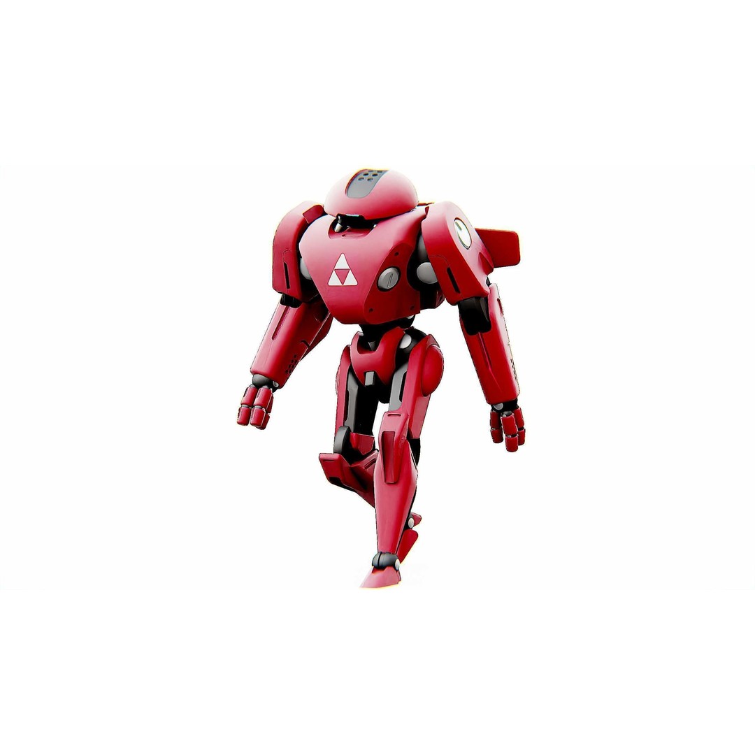 ANDROID IKAROUS 3D Model – Rigged Sci-Fi Character for Unity & Unreal Engine - View 3