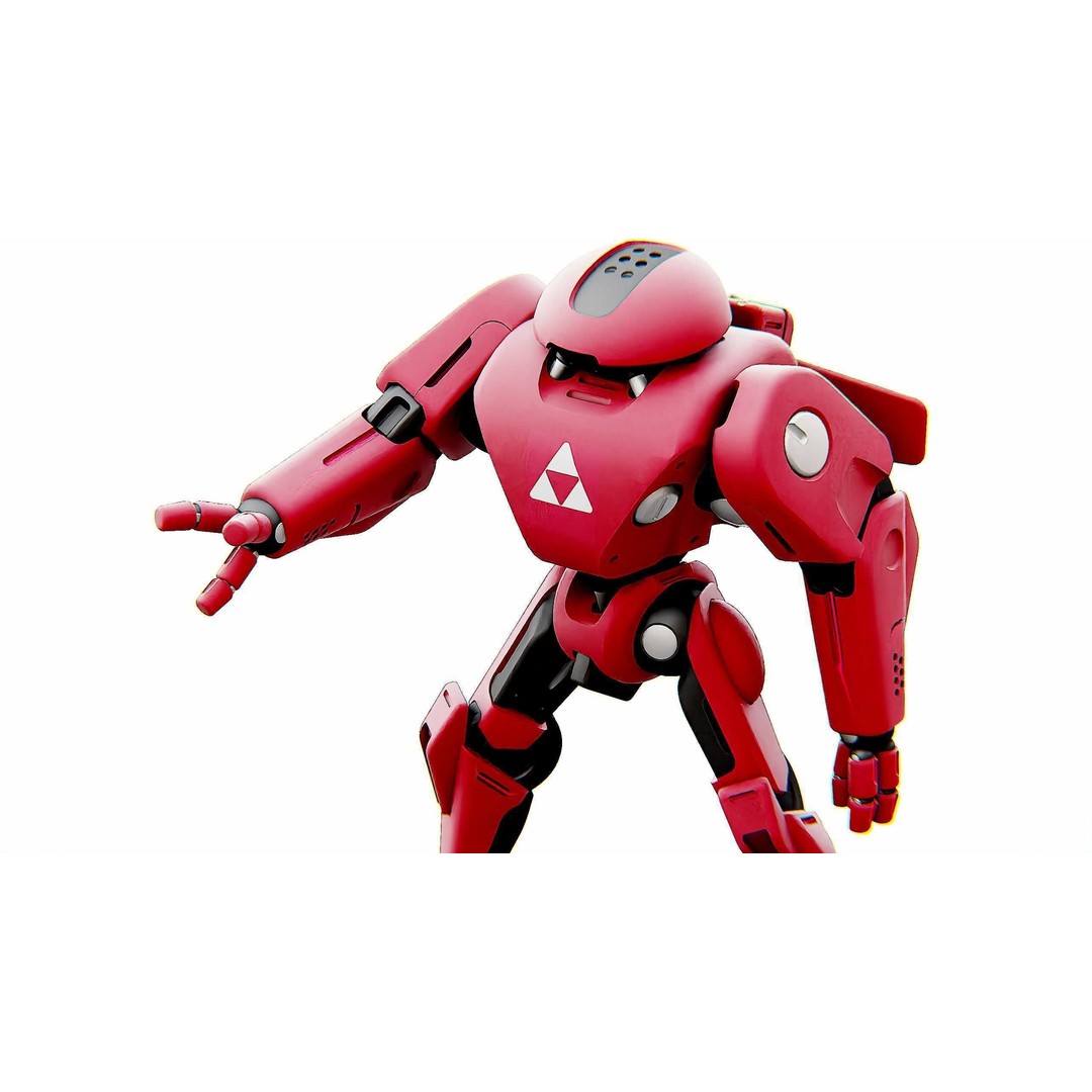 ANDROID IKAROUS 3D Model – Rigged Sci-Fi Character for Unity & Unreal Engine - View 30