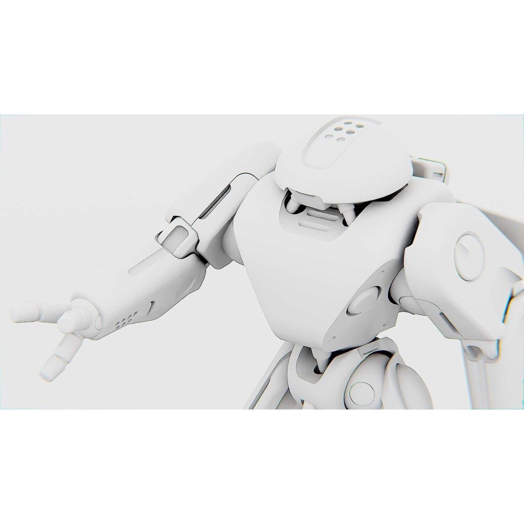 ANDROID IKAROUS 3D Model – Rigged Sci-Fi Character for Unity & Unreal Engine - View 35