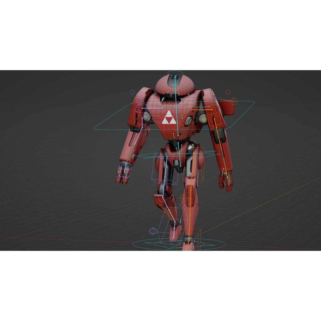 ANDROID IKAROUS 3D Model – Rigged Sci-Fi Character for Unity & Unreal Engine - View 38