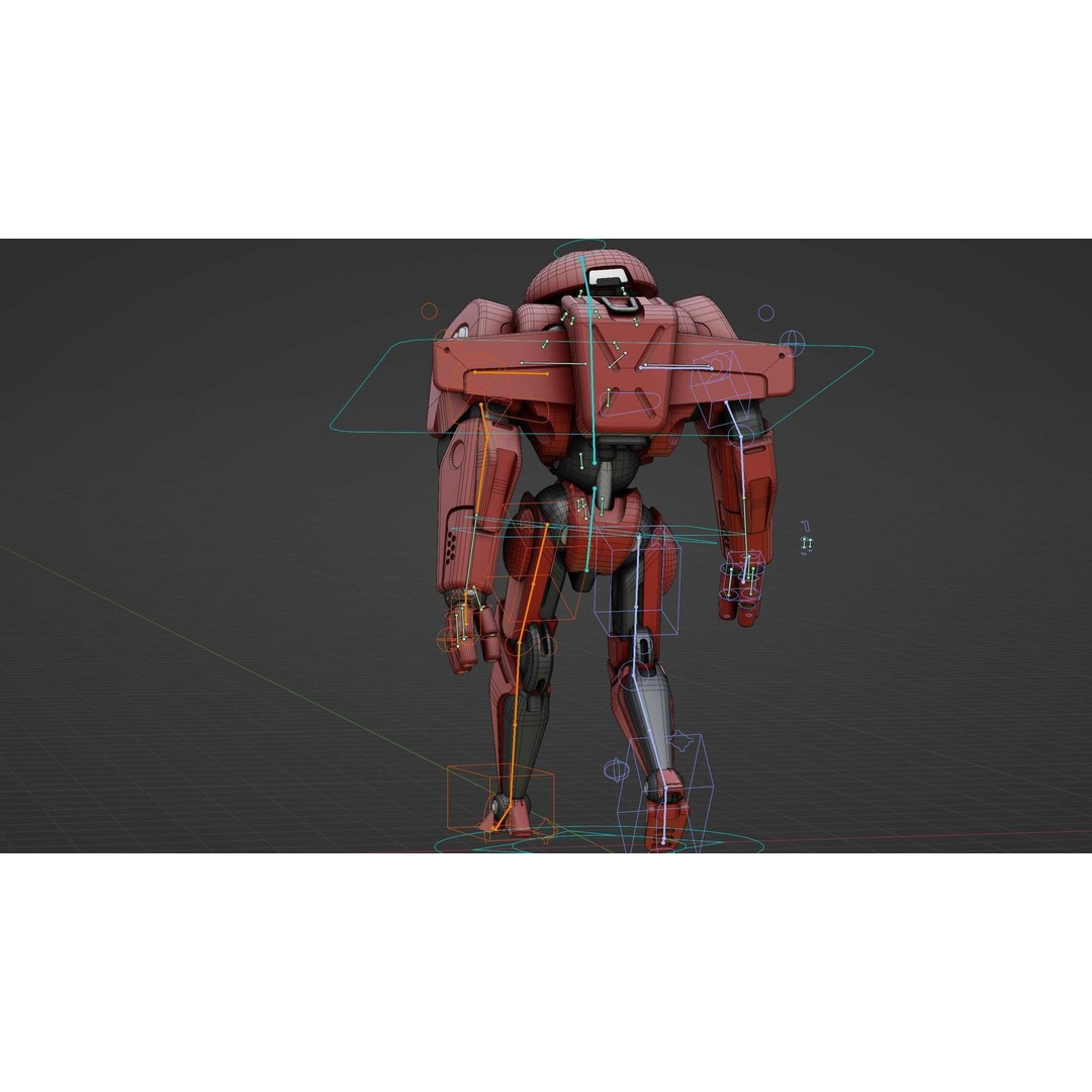 ANDROID IKAROUS 3D Model – Rigged Sci-Fi Character for Unity & Unreal Engine - View 39